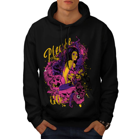 Please Go Attack Life Mens Hoodie