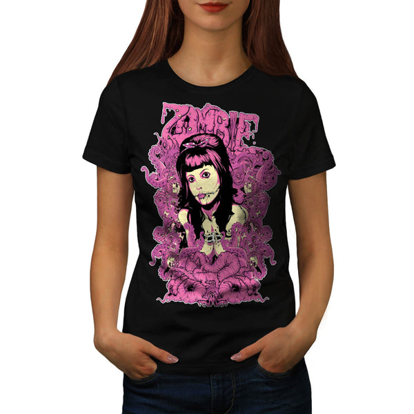 Zombie Royal Queen Womens T-Shirt