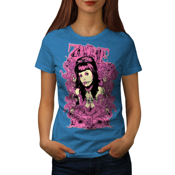 Zombie Royal Queen Womens T-Shirt
