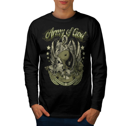 God Army Air Force Mens Long Sleeve T-Shirt