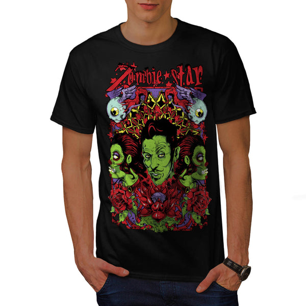 Zombie Star Group Wax Mens T-Shirt