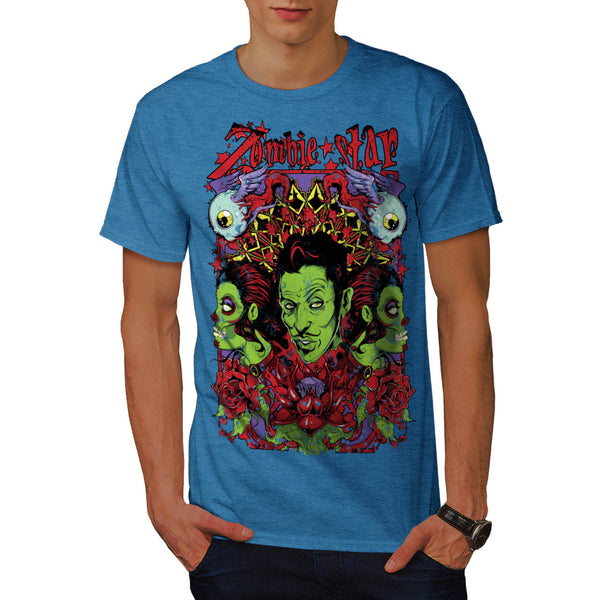 Zombie Star Group Wax Mens T-Shirt