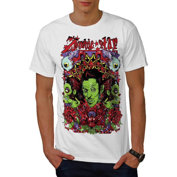 Zombie Star Group Wax Mens T-Shirt