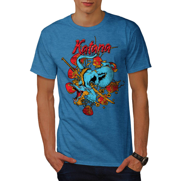 Katana Dragon Slayer Mens T-Shirt