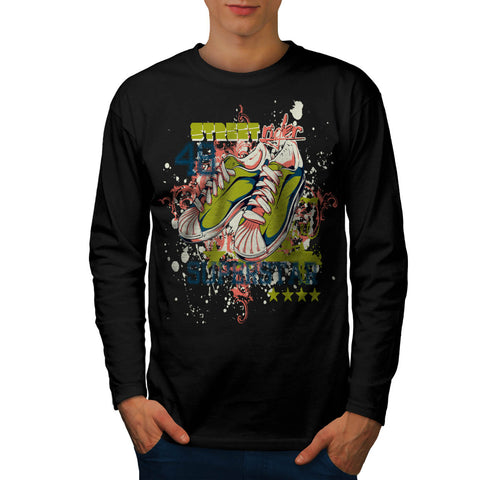 Street Rider Super Mens Long Sleeve T-Shirt