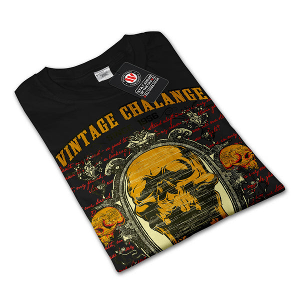 Vintage Challenge USA Mens Long Sleeve T-Shirt