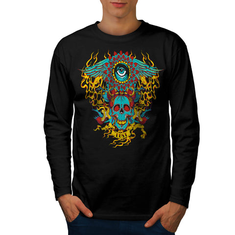 Lust Devil Demon Lair Mens Long Sleeve T-Shirt