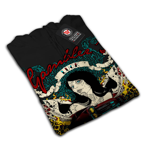 Gambler Beginner Luck Mens Hoodie