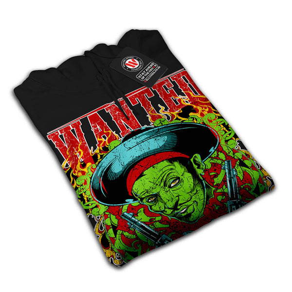 Wanted Dead Or Alive Mens Hoodie