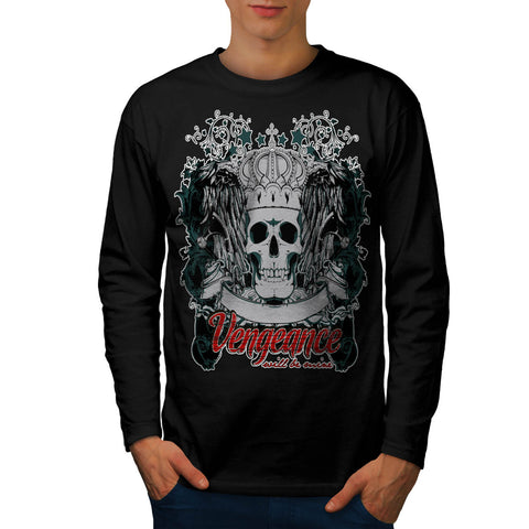 Vengeance Revenge Eye Mens Long Sleeve T-Shirt