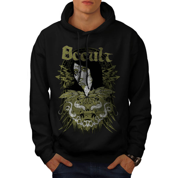 Occult Cult Lady Girl Mens Hoodie