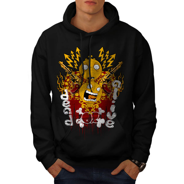 Dead Or Alive Face Mens Hoodie