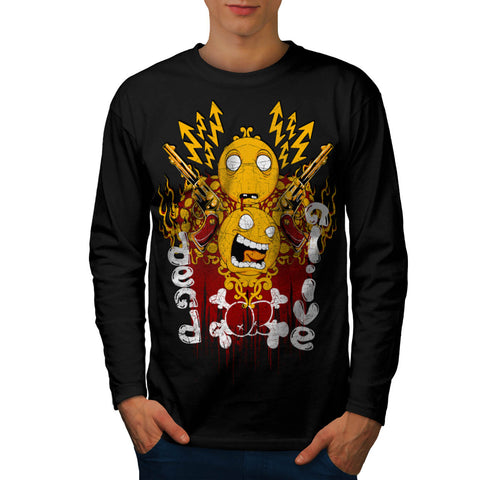 Dead Or Alive Face Mens Long Sleeve T-Shirt