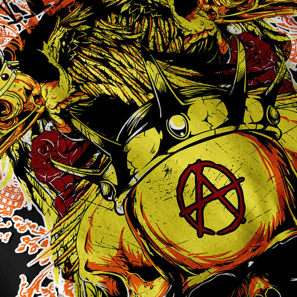 Anarchy Royal Skull Mens Long Sleeve T-Shirt