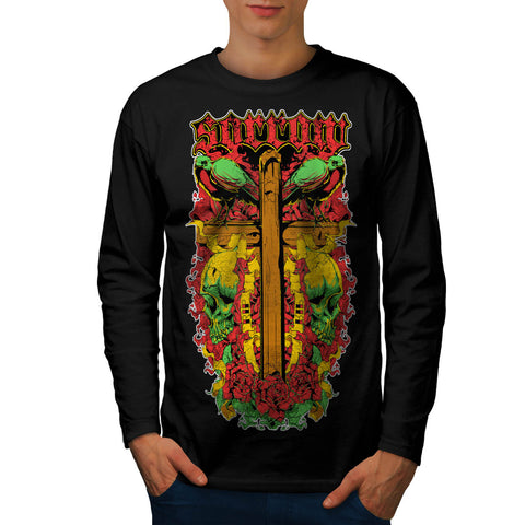 Die Sorrow Grave Yard Mens Long Sleeve T-Shirt