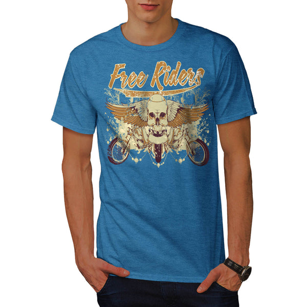 Free Rider Bike Gang Mens T-Shirt