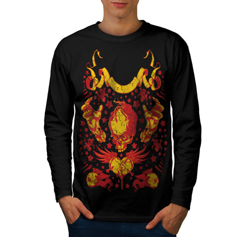 Devil Lair Raise Hell Mens Long Sleeve T-Shirt