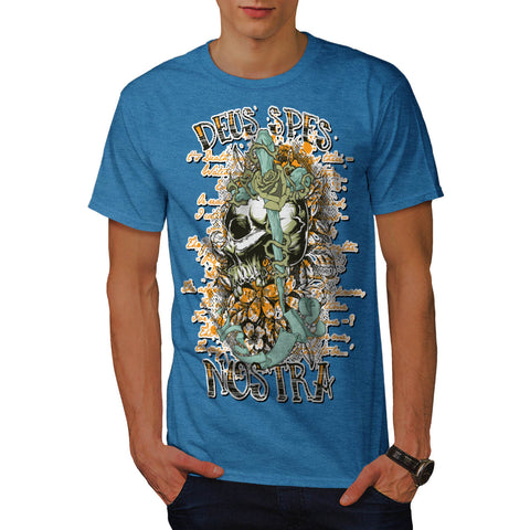 Monster Skull Curse Mens T-Shirt