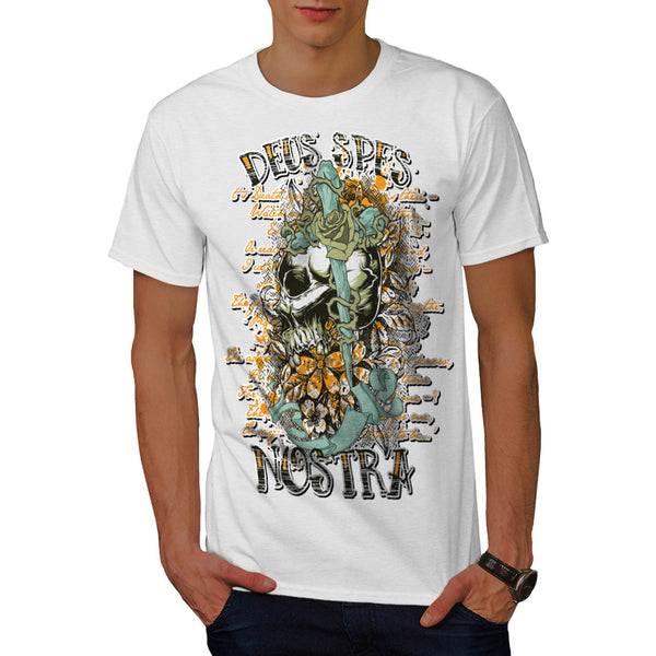 Monster Skull Curse Mens T-Shirt