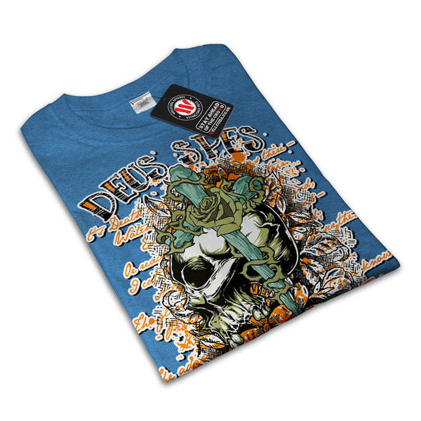 Monster Skull Curse Mens T-Shirt