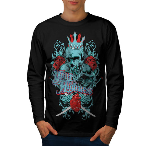 Your Highness Horror Mens Long Sleeve T-Shirt