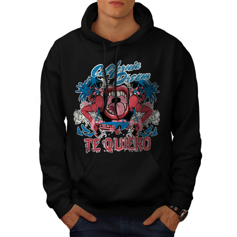 California Dream Girl Mens Hoodie