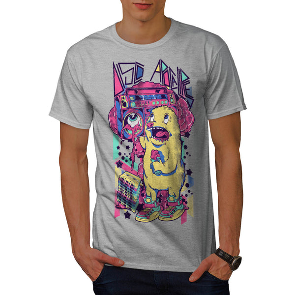 Furry Animal Alien Mens T-Shirt