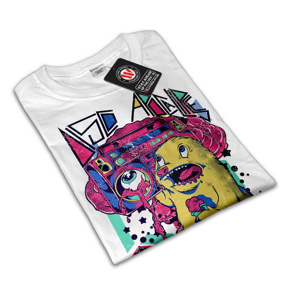 Furry Animal Alien Womens T-Shirt