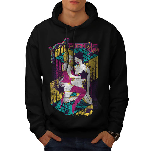 Not A Porn Star Girls Mens Hoodie