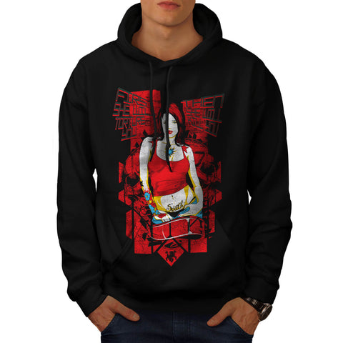 Torture Killer Girl Mens Hoodie