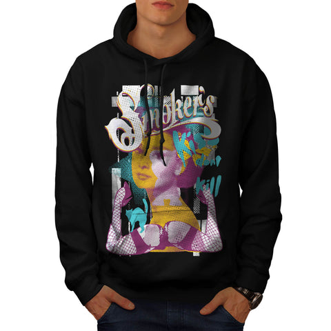 Smoker Kiss Dont Kill Mens Hoodie