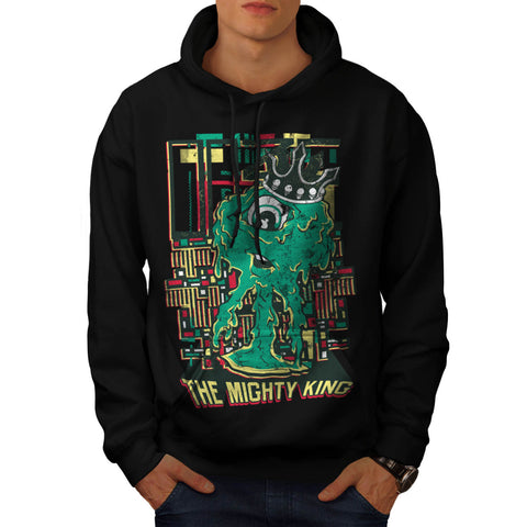 Mighty King Monster Mens Hoodie