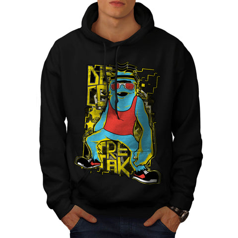 Disco Freak Dancer Mens Hoodie