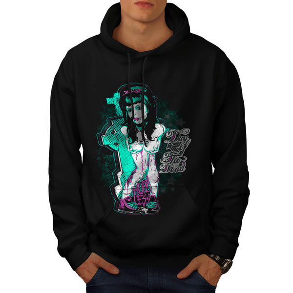 Day of The Dead Girl Mens Hoodie