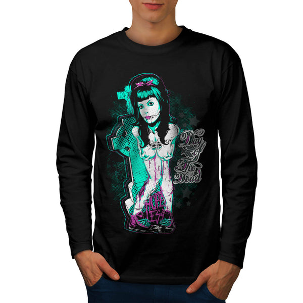 Day of The Dead Girl Mens Long Sleeve T-Shirt