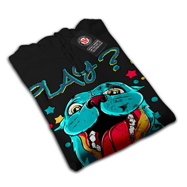 Play Dog Puppy Love Mens Hoodie