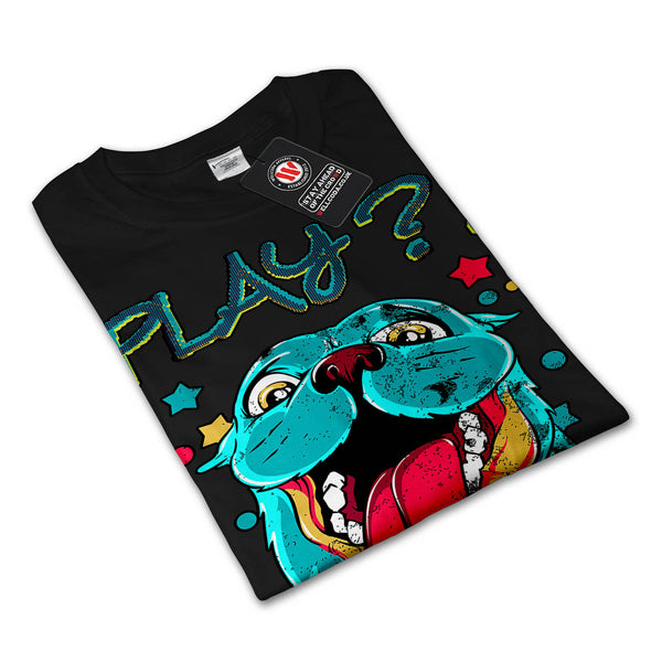 Play Dog Puppy Love Mens Long Sleeve T-Shirt