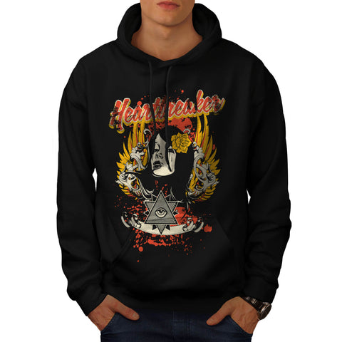 Heart Breaker Society Mens Hoodie