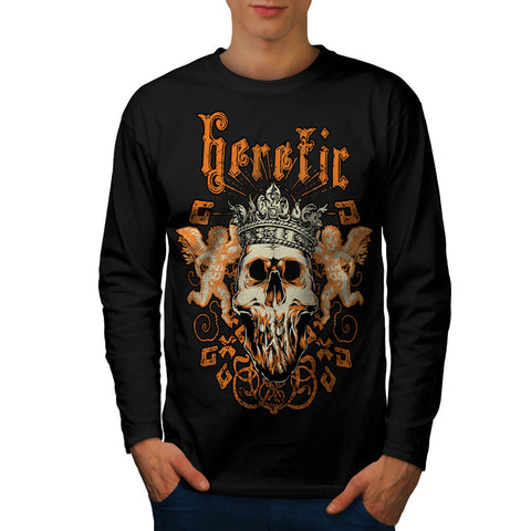 Heretic Monster King Mens Long Sleeve T-Shirt