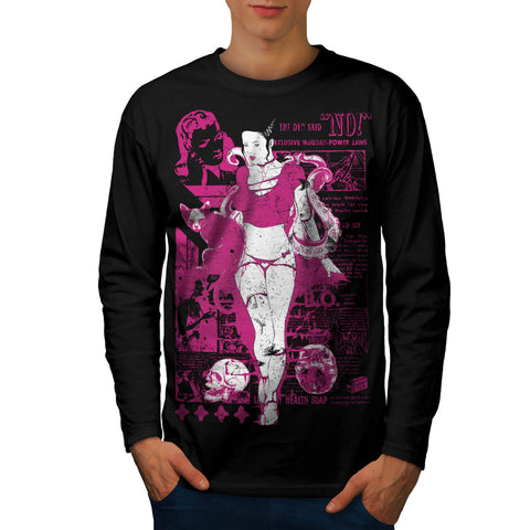 Monday Power Shift Mens Long Sleeve T-Shirt