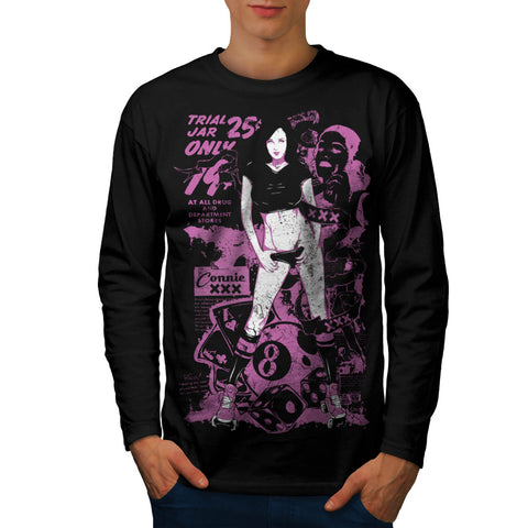 Trial Jar Gambling Mens Long Sleeve T-Shirt