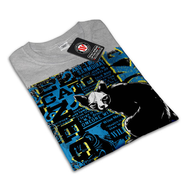 Gato Negro Black Cat Womens T-Shirt