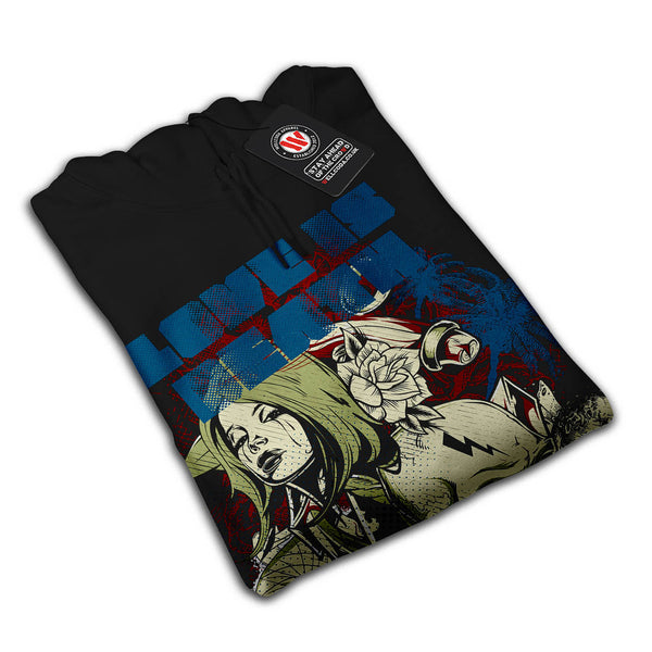 Love Is Death Fantasy Mens Hoodie