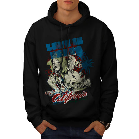 Love Is Death Fantasy Mens Hoodie