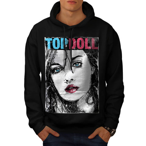 Top Doll Love Lady Mens Hoodie