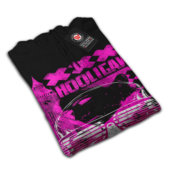DJ Hooligan Skull XXX Mens Hoodie