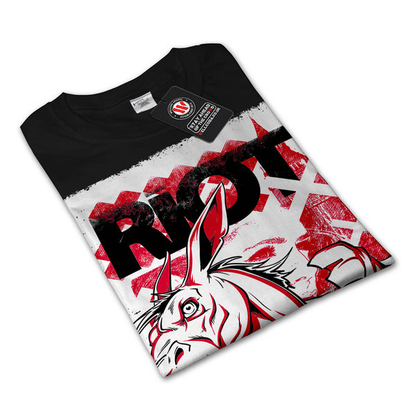 Riot Horse Suit War Mens Long Sleeve T-Shirt