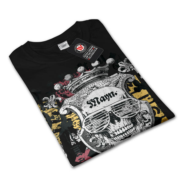 Man Royal Skull Team Mens Long Sleeve T-Shirt