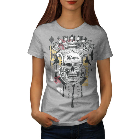 Man Royal Skull Team Womens T-Shirt