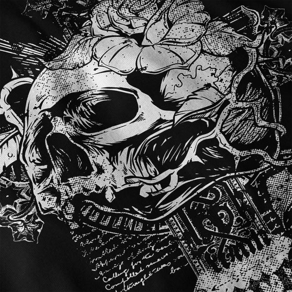 Heretic Monster Skull Mens Long Sleeve T-Shirt
